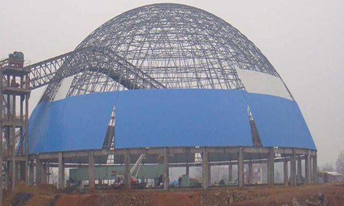 娄底螺栓球网架加工的注意事项